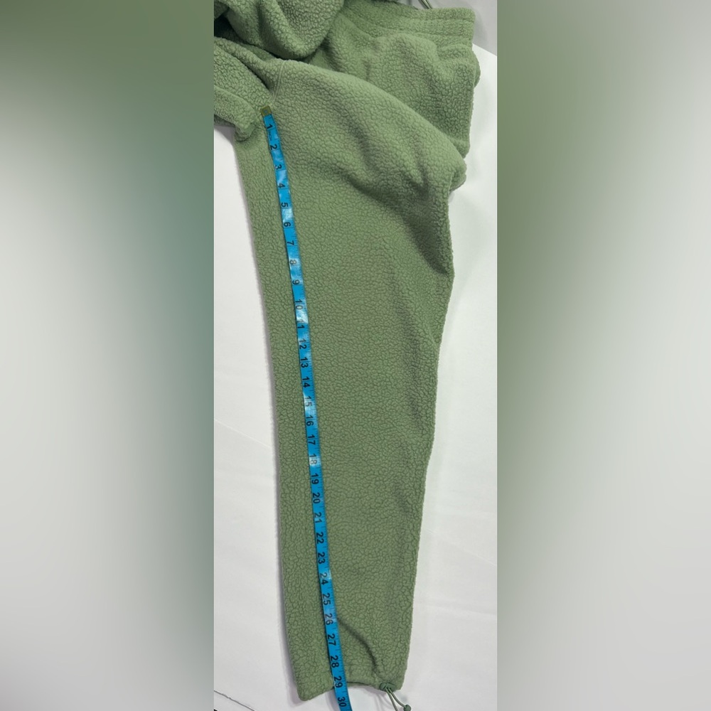 Alphalete King Jogger, Unisex Textured Plush Jogger - sage, S - Picture 8 of 10
